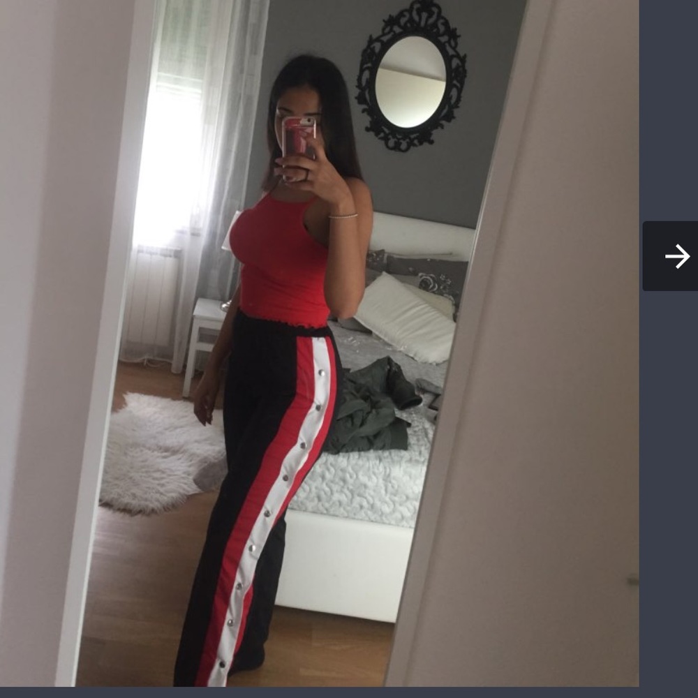 🔴Trendy High Split Pants - Picture 5 of 7